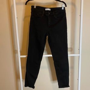 Worn once skinny jeans! Flying monkey! Black! Size 28!